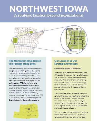 Download our Logistics and Distribution Flyer